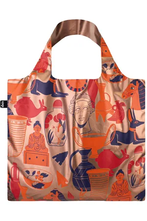 Loqi Kimberly Carpenter -Ancient Artefacts Metallic Rose Gold Bag