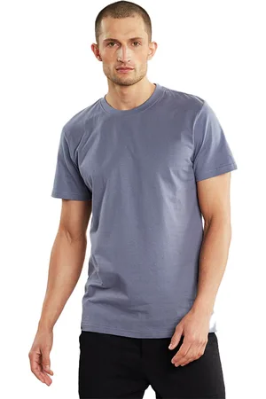 Dedicated T-shirt Stockholm Base Stone Blue