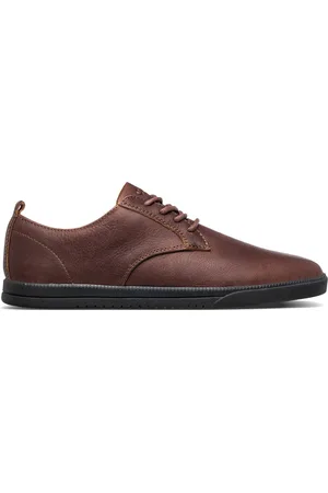 Clae Ellington Cocoa Leather Black