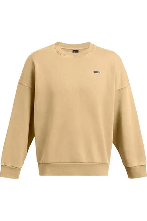 Under Armour M Icon Heavyweight Fleece Wash Oversized Crew