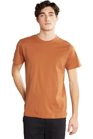Dedicated T-shirt Stockholm Base Rawhide Brown