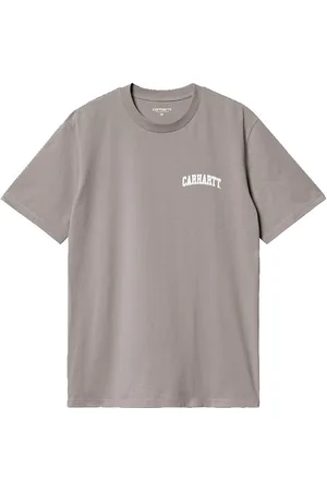 Carhartt S/S University Script T-Shirt Misty Grey