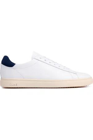 Clae Bradley White Leather