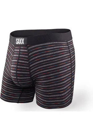 SAXX Vibe Boxer Brief Black Gradient Stripe