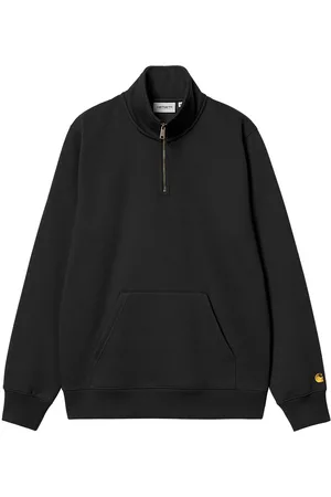 Carhartt Chase Neck Zip Sweatshirt Black
