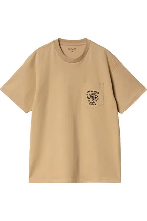 Carhartt S/S Fragments Pocket T-Shirt Dusty H Brown