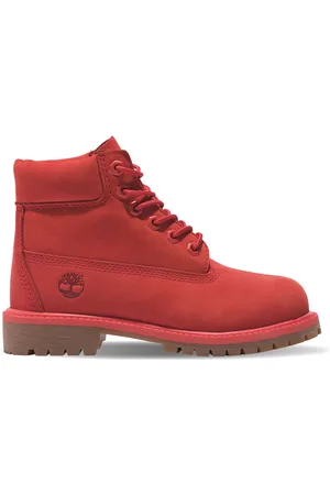 Timberland Premium 6 Inch Waterproof Boot Medium Red