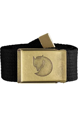 Fjällräven Canvas Bras Belt Black
