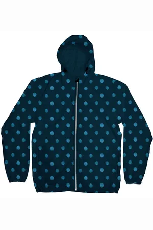 Dedicated Windbreaker Dots Navy