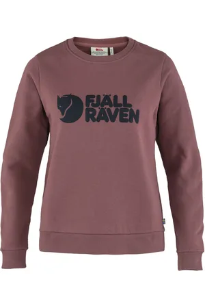 Fjällräven Logo Sweater W Mesa Purple
