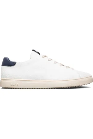 Clae Bradley Knit White Navy