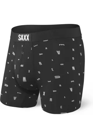 SAXX Vibe Boxer Brief Black Eye Chart
