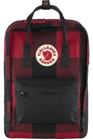 Fjällräven Kånken Re-Wool Laptop 15" Red Black