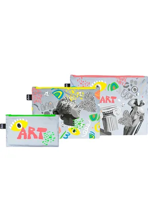 Loqi Art Reflective Zip Pockets
