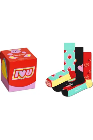Happy Socks I Love You Socks Gift Set 3-Pack