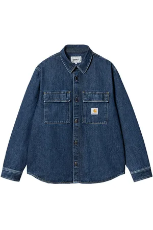 Carhartt Manny Shirt Jac Blue Stone Washed