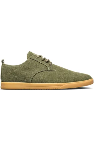Clae Ellington Textile Olive Washed Canvas