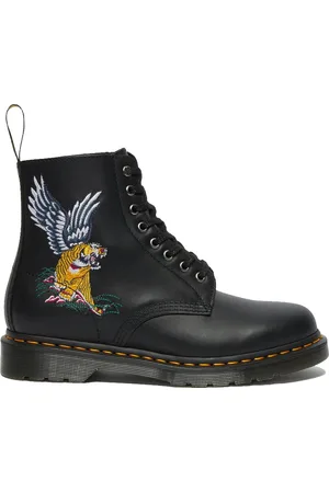 Dr. Martens 1460 Souvenir Embroidered Leather Boots
