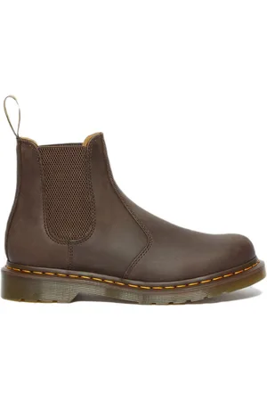 Dr. Martens 2976 Yellow Stich Leather Chelsea Boots