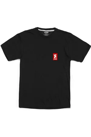 CHROME Industries Vertical Red Logo Tee