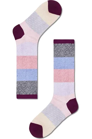 Happy Socks Blanca Mid High Sock