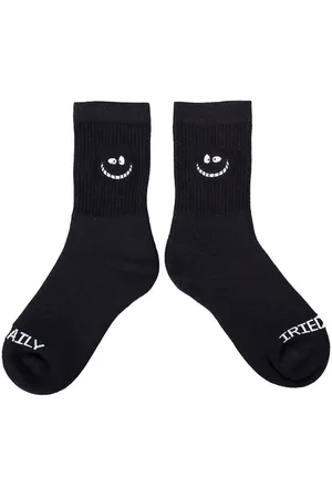Iriedaily Grin Cat Sock Black