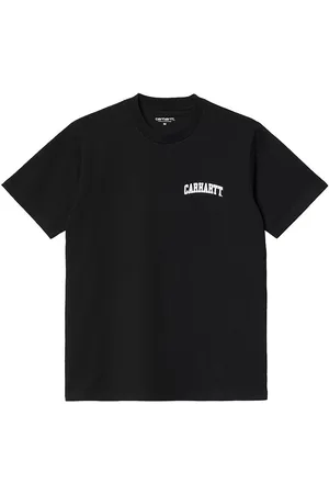 Carhartt S/S University Script T-Shirt Black White
