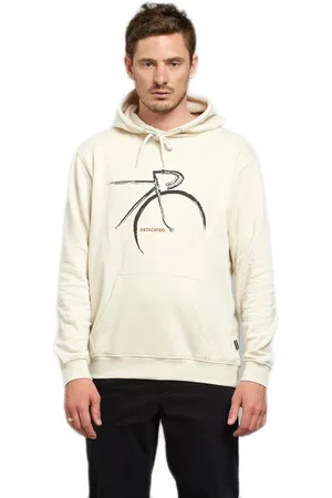 Dedicated Hoodie Falun Side Bikes Oat White