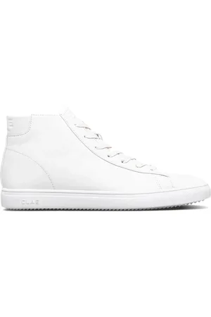 Clae Bradley Mid Tripple White Leather