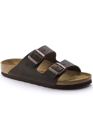 Birkenstock Arizona Natural Leather Oiled Narrow Fit