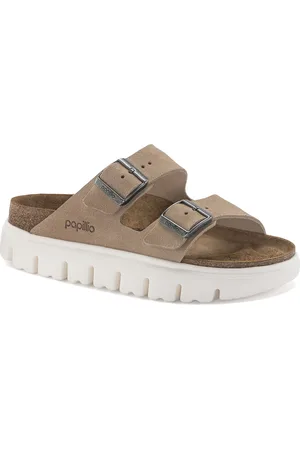 Birkenstock Arizona Chunky Suede Leather Narrow Fit