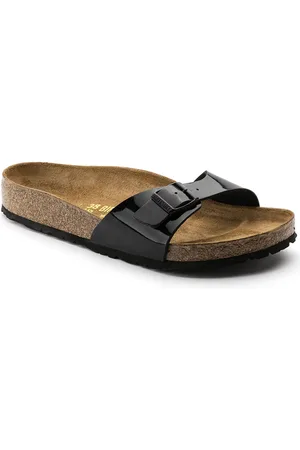 Birkenstock Madrid Birko-Flor Patent Narrow Fit