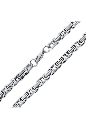 Silvego Náhrdelník BYZANTINE z chirurgické oceli 5mm x 55cm KMMN9513