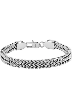 Silvego Pánský náramek Thomas z chirurgické oceli 8 mm KMM152589