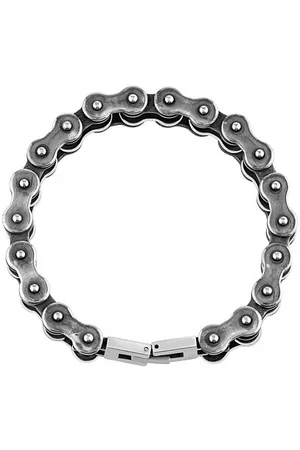 Silvego Náramek z chirurgické oceli 23 cm - design motocyklový a cyklistický řetěz KMMB68856