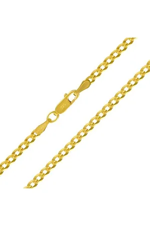 Silvego Pozlacený stříbrný náhrdelník Pancr 3 mm TTT80GDNGP