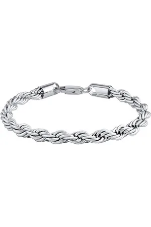 Silvego Dámský náramek z chirurgické oceli řetěz Oscar 20 cm KMM99078
