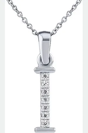 Silvego Stříbrný náhrdelník s přívěskem písmene I s Brilliance Zirconia ZT191003NI