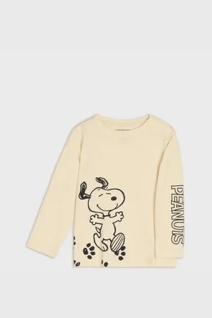 Sinsay Tričko s dlouhými rukávy Snoopy