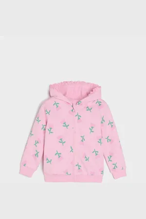 Sinsay Mikina na zip s kapucí