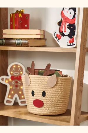 Sinsay Pletený úložný koš