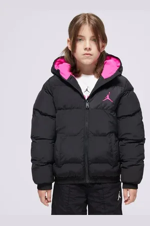 Jordan (G)Mid Padded Jkt Blk/p G Černá