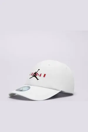 Jordan Jan Curve Brim Adjustable Hat Bílá