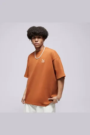PUMA Better Classics Oversized Tee Hnědá