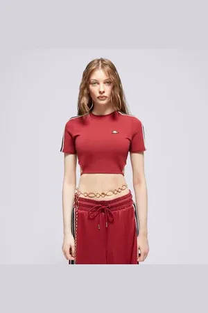 Ellesse Maldonado Cropped Brgnd Bordová