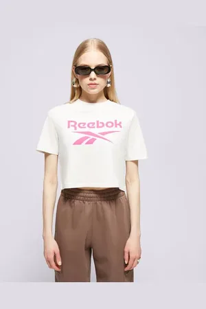 Reebok Identity Big Logo Crop Tee Béžová