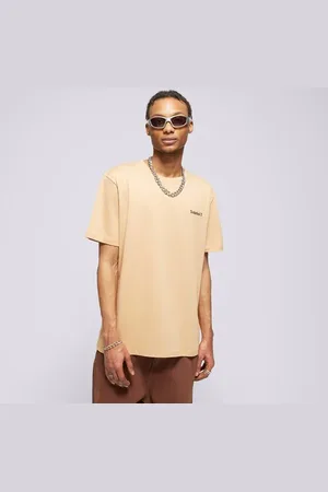 Timberland Small Logo Print Tee Hnědá