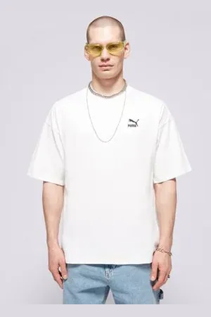 PUMA Better Classics Oversized Tee Bílá