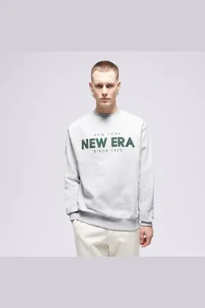 New Era Ne Wordmark Crew Neck Šedá