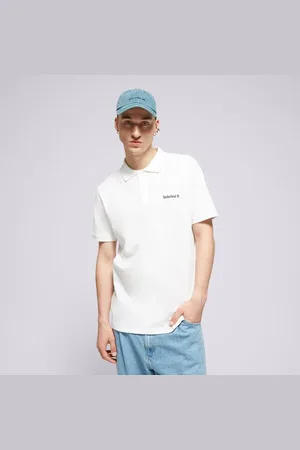 Timberland Small Logo Print Tričko Bílá